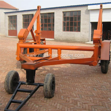 Cable Drum Trailer for Cable Transport and Pulling